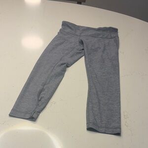 Lululemon grey leggings size 4